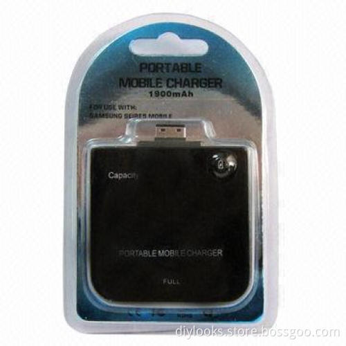 Portable Mobile Chargers for Samsung G600/I900 with 1,900mAh Capacity, OEM Orders Welcomed